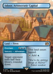 Jidoor, Aristocratic Capital // Overture - Foil - Borderless